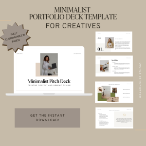 Portfolio Deck Template for Freelancers